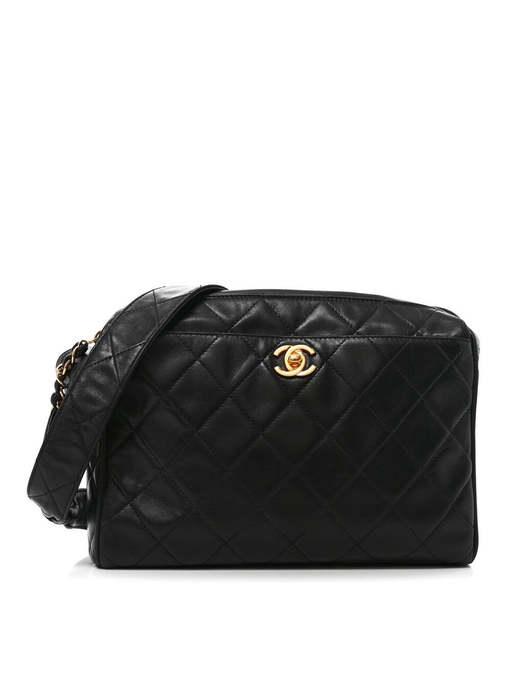 Chanel Lambskin Quilted Camera Case #365527C17B